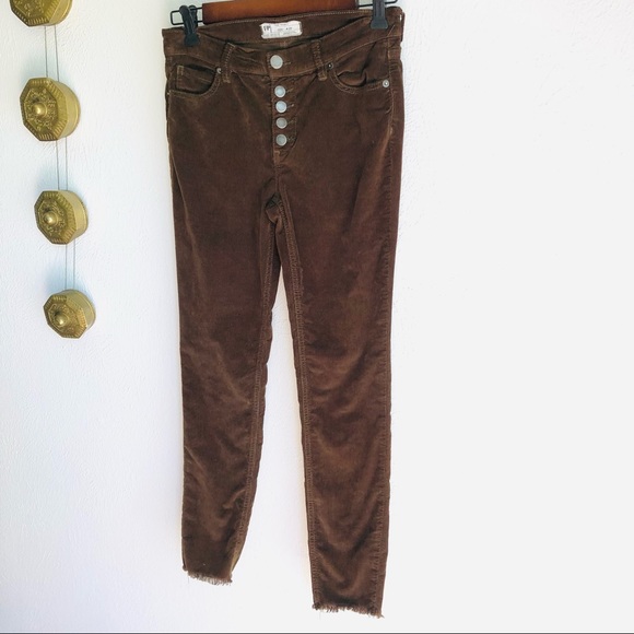 Free People Corduroy Skinny Jeans - Picture 7 of 13